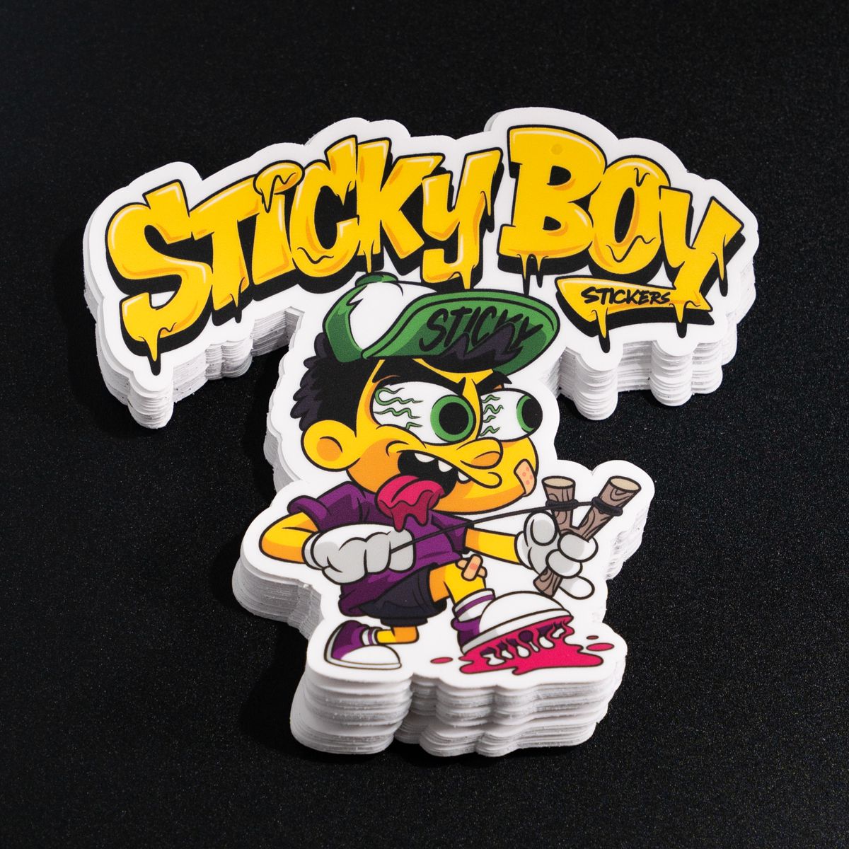 Sticky Boy - Custom Printed Stickers