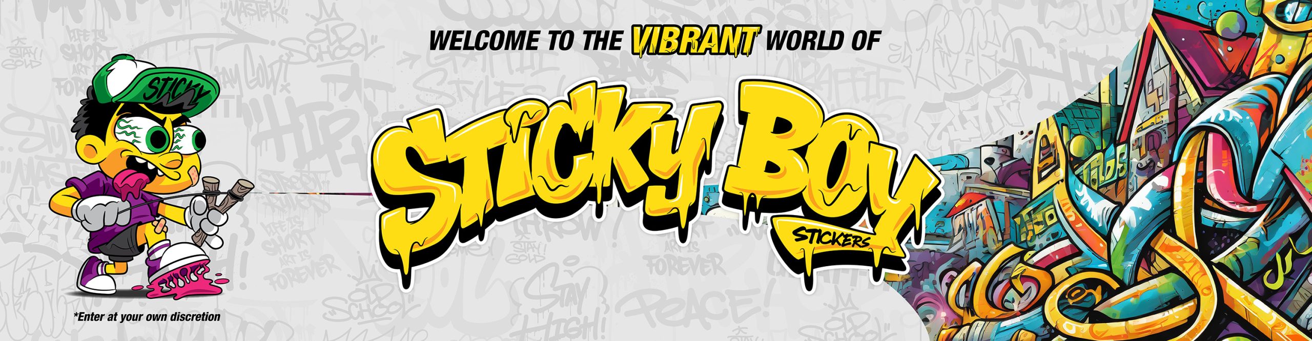 Sticky Boy - Custom Printed Stickers